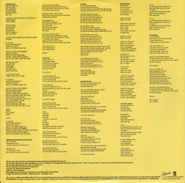 Billie Eilish : Dont Smile At Me (12", EP, Red)