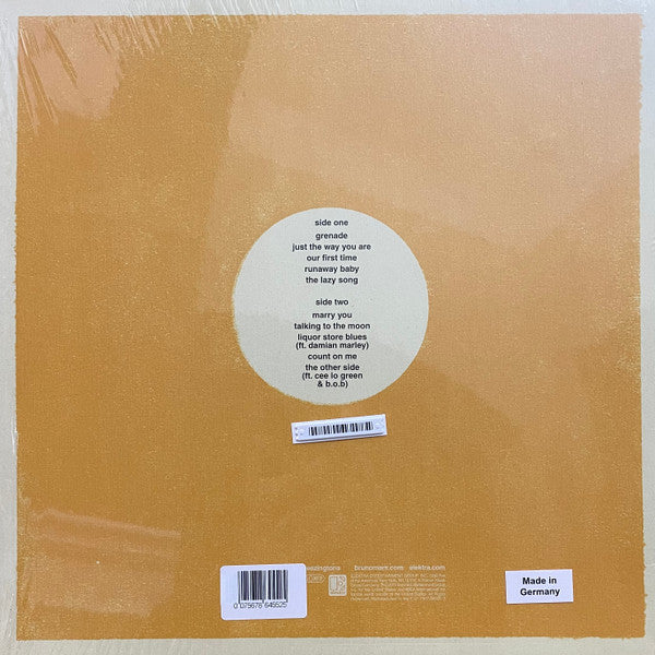 Bruno Mars : Doo-Wops & Hooligans (LP, Album, Ltd, Ora)