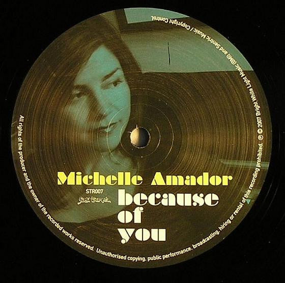 Michelle Amador : Because Of You (12")