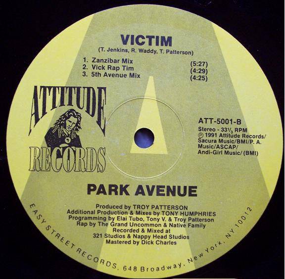 Park Avenue : Victim (12")