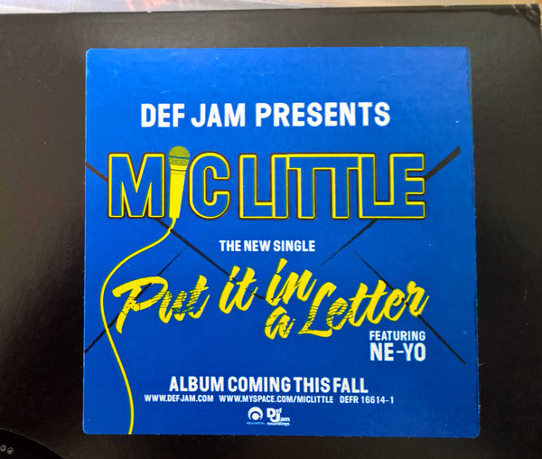 Mic Little : Put It In A Letter / Golden State (12", Promo)