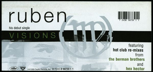 Ruben (8) : Visions (12", Promo)