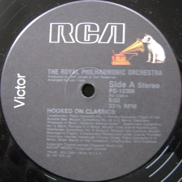 The Royal Philharmonic Orchestra : Hooked On Classics (12")