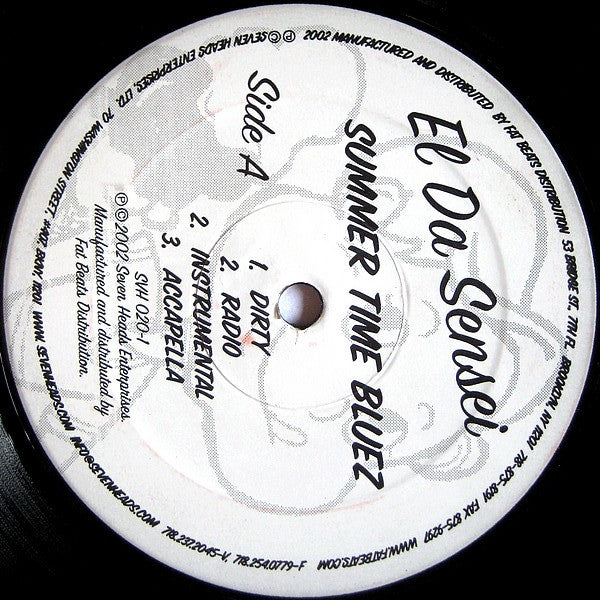 El Da Sensei : Summer Time Bluez (12")