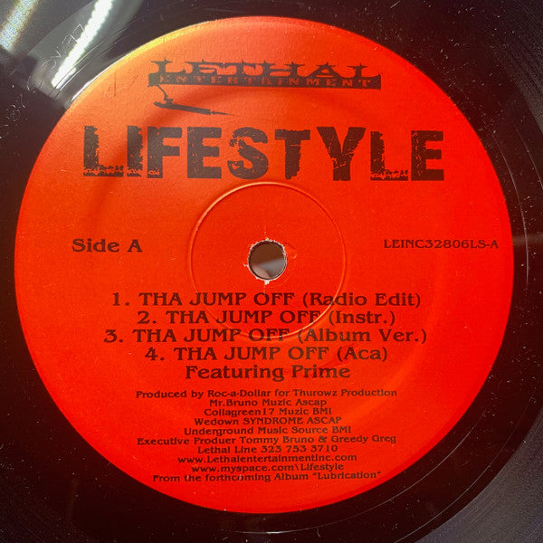 Lifestyle (11) : Tha Jump Off (12", Maxi)