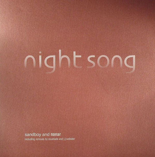 Sandboy And Nanar Vorperian : Night Song (12")
