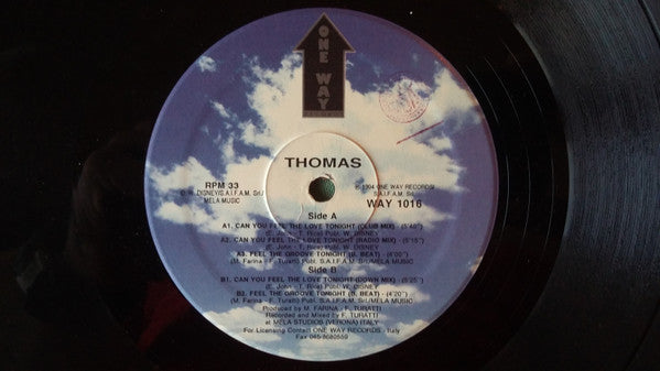 Thomas (5) : Can You Feel The Love Tonight (12")