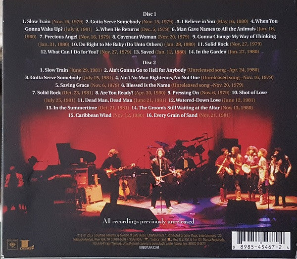 Bob Dylan : Trouble No More (1979-1981) (2xCD, Album)