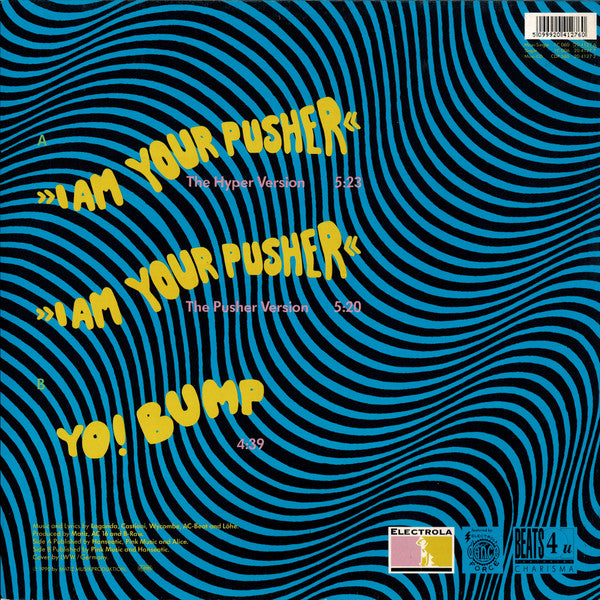 Beats 4 U Featuring Charisma (2) : »I Am Your Pusher« (12", Maxi)