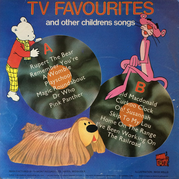 Unknown Artist : TV Favourites And Other Childrens Songs (LP)