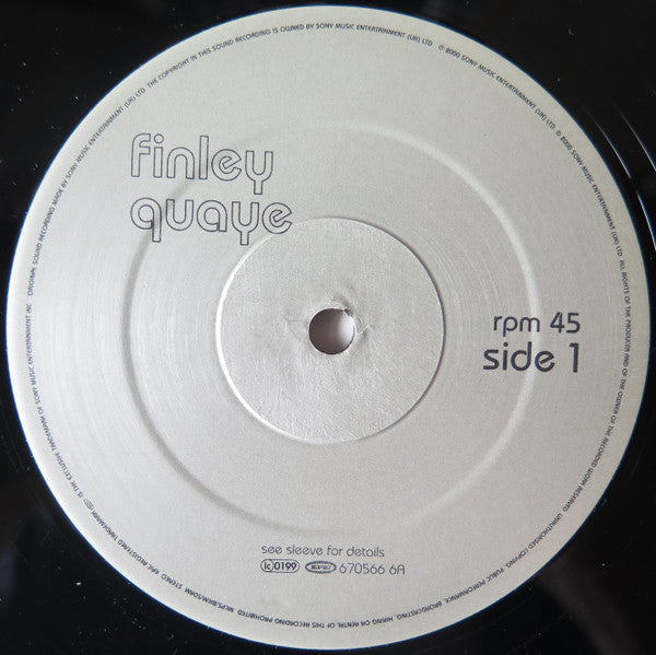 Finley Quaye : When I Burn Off Into The Distance (12")