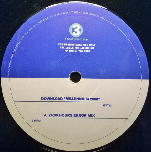Download (2) : Millennium 2000 (12", Promo)