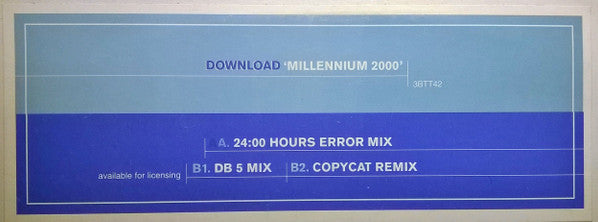 Download (2) : Millennium 2000 (12", Promo)