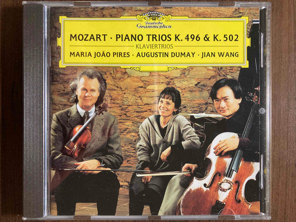 Wolfgang Amadeus Mozart â€?Maria-João Pires, Augustin Dumay, Jian Wang : Piano Trios K. 496 & K. 502 = Klaviertrios (CD, Album)