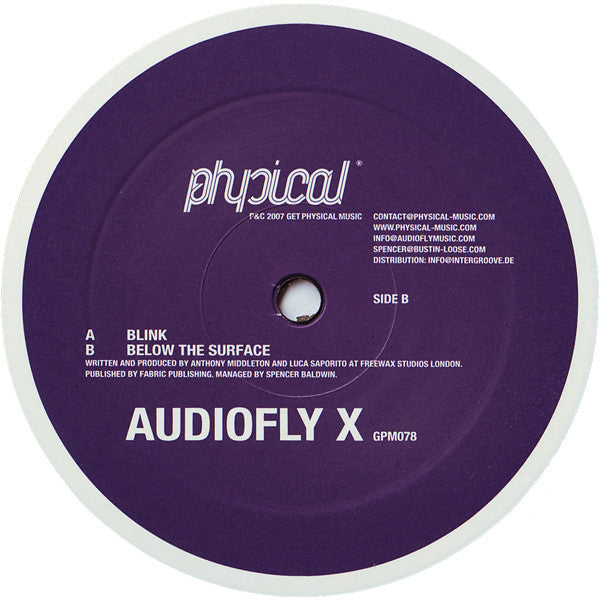 Audiofly : Blink (12")
