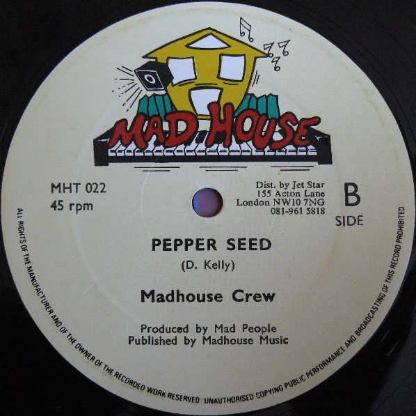 Daddy Screw & Donovan Steele / Madhouse Crew : Big Things / Pepper Seed (12")