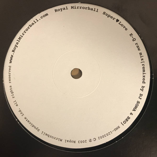 Royal Mirrorball : Unreleased Project Volume 2 (12")