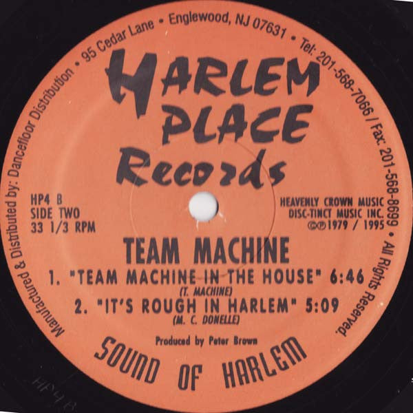 Master Jay / Team Machine : Untitled (12", EP)