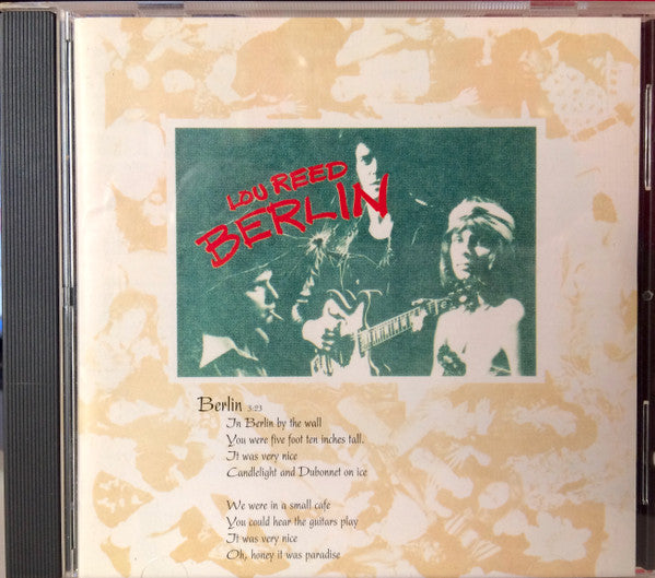 Lou Reed : Berlin (CD, Album, RE, RM)