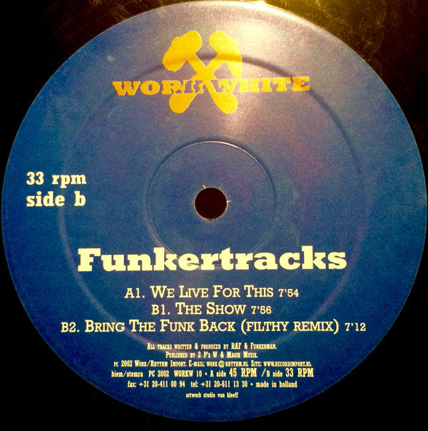 Funkertracks : We Live For This (12")
