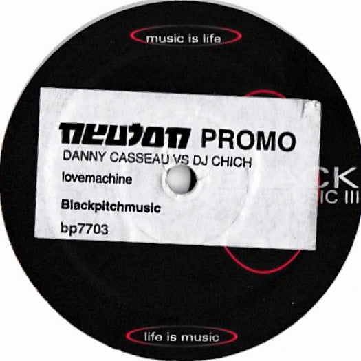 Danny Casseau vs. DJ Chich : Machine E.P. (12", EP, Promo, Sti)