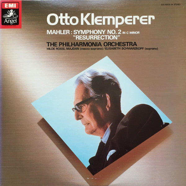 Gustav Mahler - Otto Klemperer, Philharmonia Orchestra : Mahler Symphony No. 2 In C-minor "Resurrection" (2xLP, Gat)