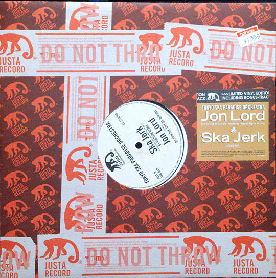 Tokyo Ska Paradise Orchestra : Ska Jerk / Jon Lord (12")
