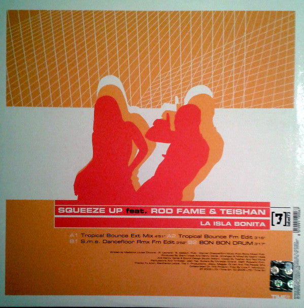 Squeeze Up Feat. Rod Fame & Teishan : La Isla Bonita (12")