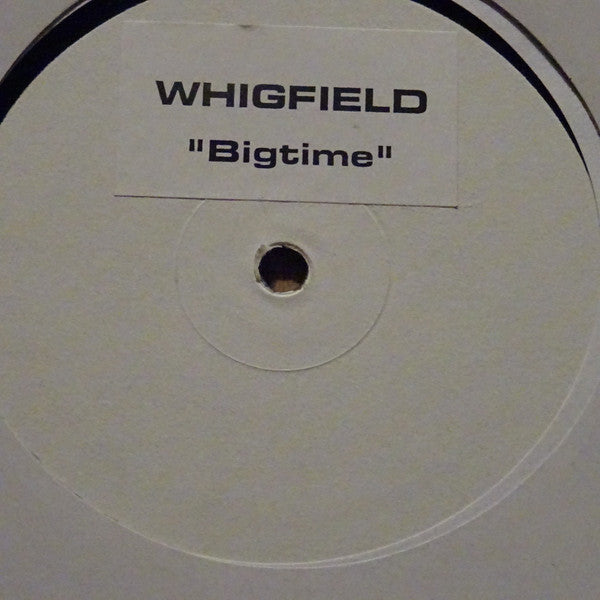 Whigfield : Big Time (12", Promo, W/Lbl)
