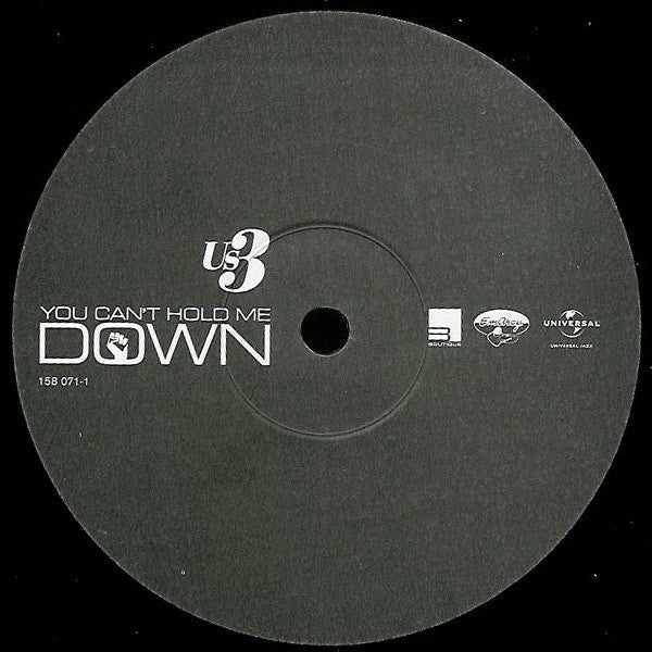 Us3 : You Can't Hold Me Down (12")