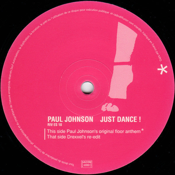 Paul Johnson : Just Dance ! (12")