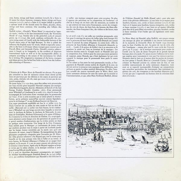 Georg Friedrich Händel, Collegium Aureum : Wassermusik (LP)