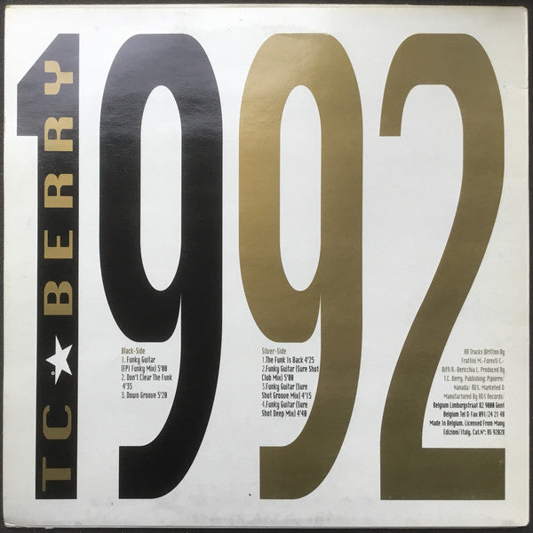 TC Berry : 1992 (12", EP)