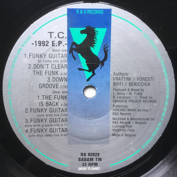 TC Berry : 1992 (12", EP)