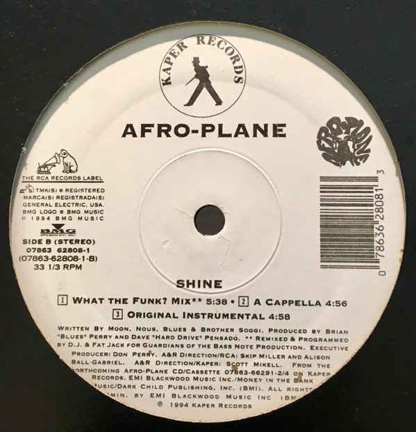 Afro-Plane : Shine (12")