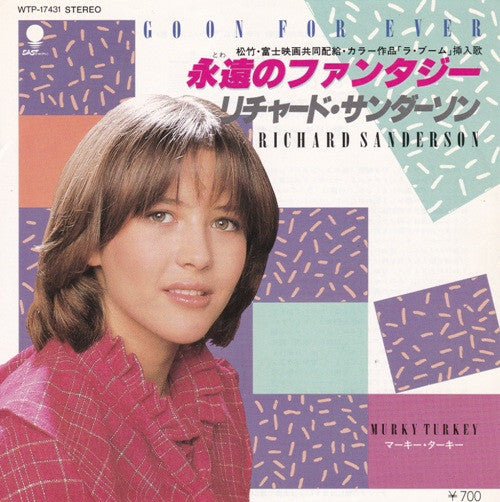 Richard Sanderson : Go On For Ever (7", Single)