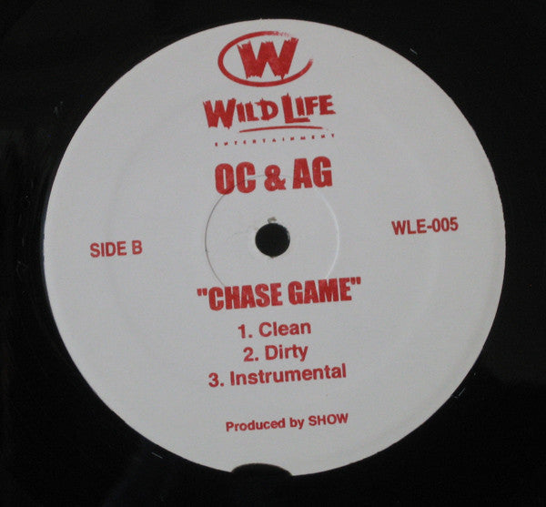 Big L / O.C. & AG : Raw And Ready / Chase Game (12")