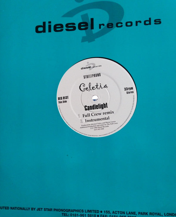 Celetia : Candlelight (12", Promo)