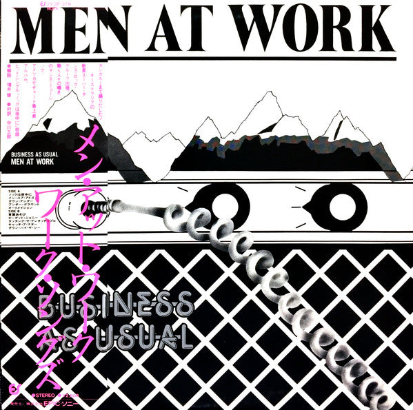 Men At Work : Business As Usual (LP, Album, Pin)