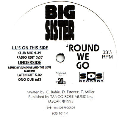 Big Sister : 'Round We Go (2x12")