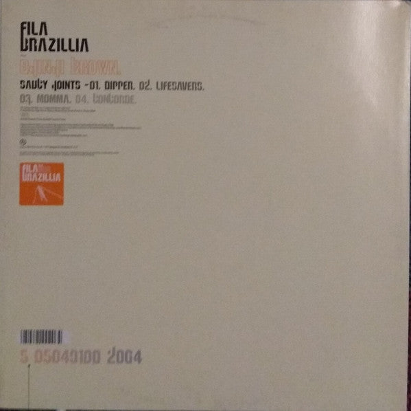 Fila Brazillia Plus Djinji Brown : Saucy Joints EP (12", EP)