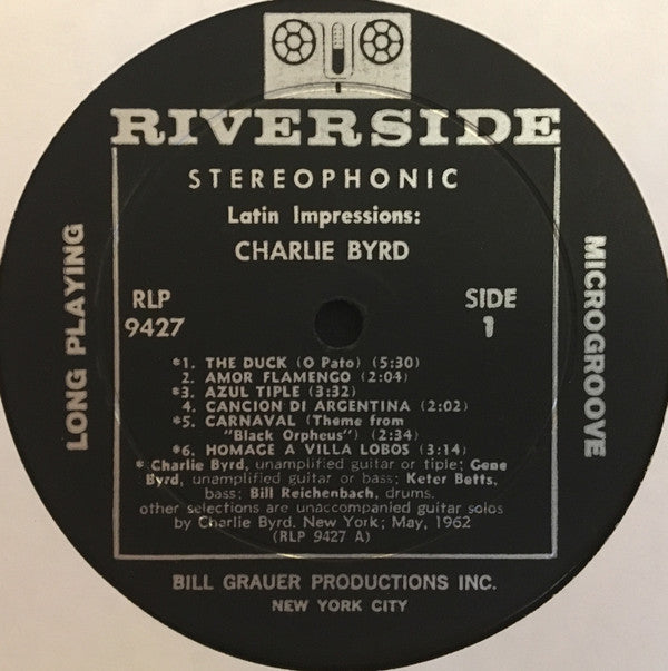 Charlie Byrd : Latin Impressions (LP, Album)