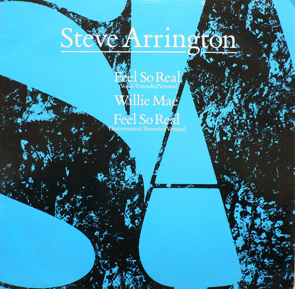 Steve Arrington : Feel So Real (12", Single, EMI)
