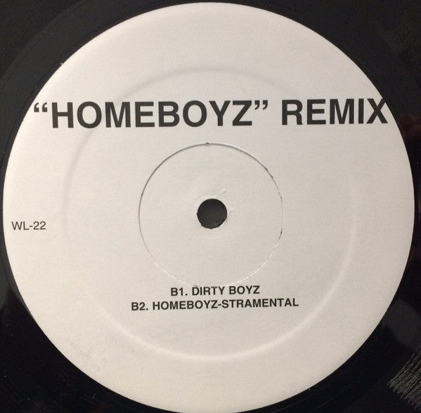 2Pac & The Outlawz : Homeboyz (Remix) (12", Unofficial)