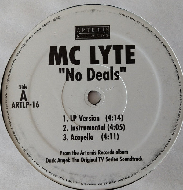MC Lyte / John Forte : No Deals / Trouble Again (12", Promo)