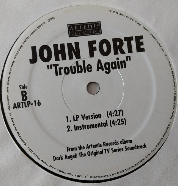 MC Lyte / John Forte : No Deals / Trouble Again (12", Promo)