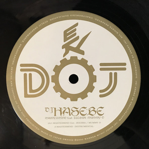 DJ Hasebe : Mastermind (12")