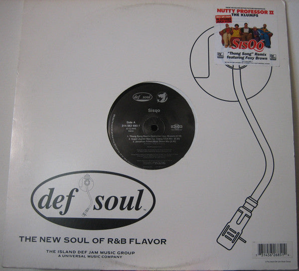 Sisqo : Thong Song (Remix) (12")