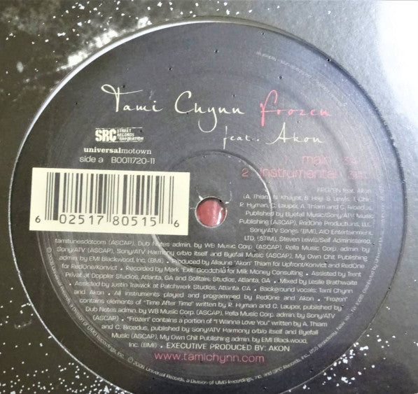 Tami Chynn Feat. Akon : Frozen (12")
