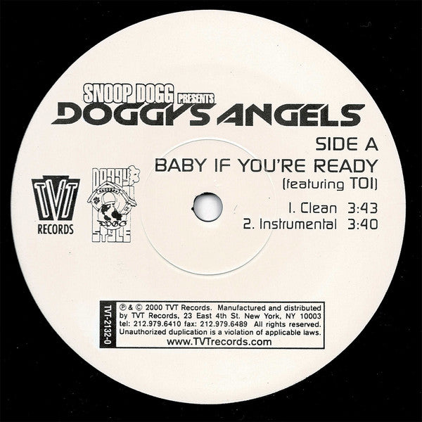 Doggy's Angels : Baby If You're Ready (12", Single)